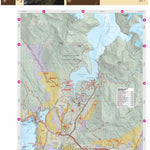 US Forest Service R10 Juneau Area Trails Guide - Lemon Creek to Mendenhall Valley Inset digital map