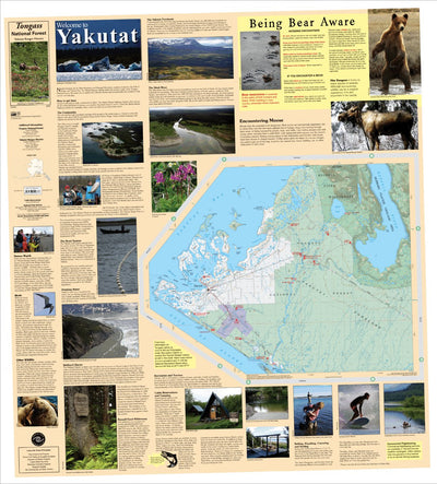 US Forest Service R10 Yakutat Ranger District Map Bundle bundle