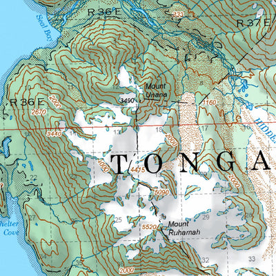 US Forest Service R10 Yakutat Ranger District Map Bundle bundle