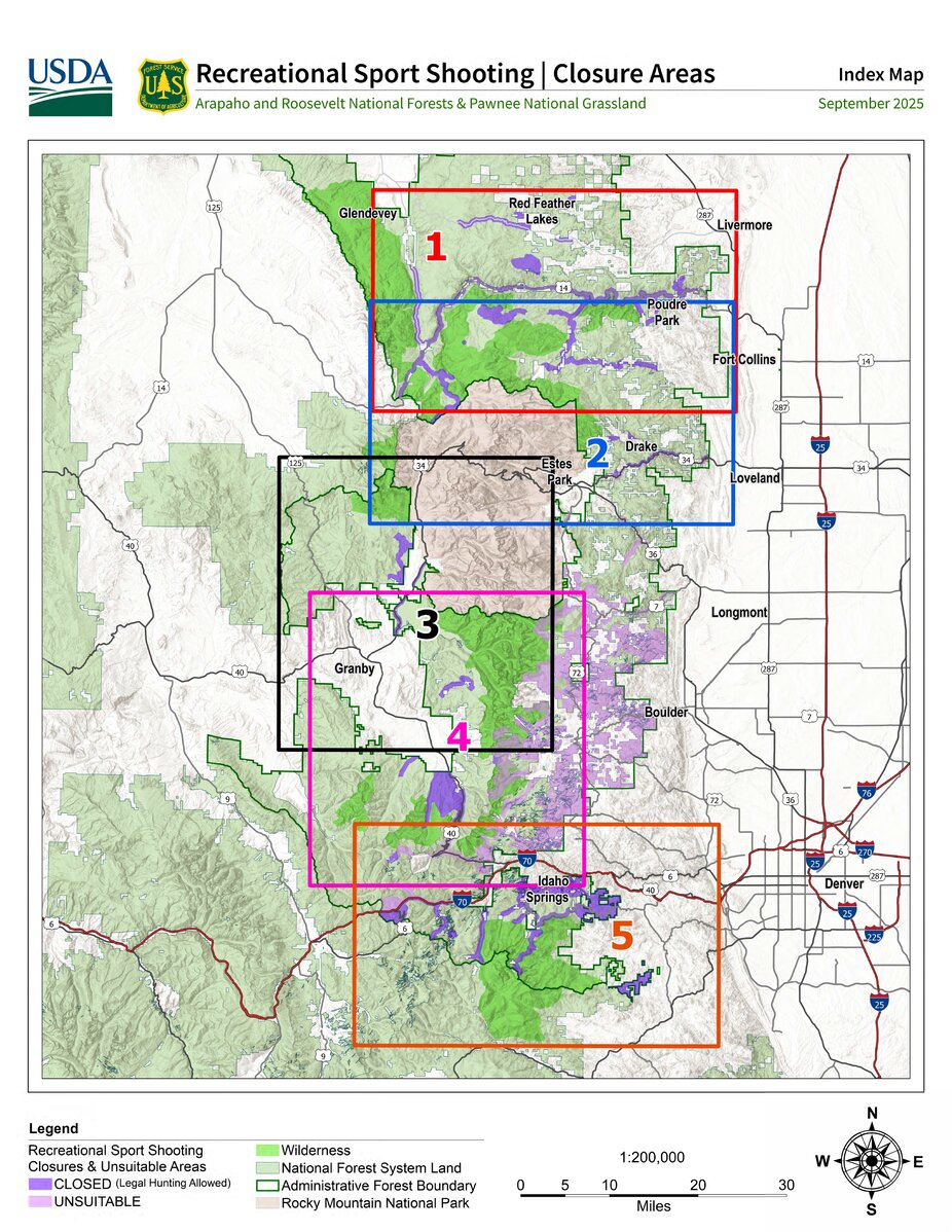 Arapaho and Roosevelt NFs – Recreational Sport Shooting Closures ...