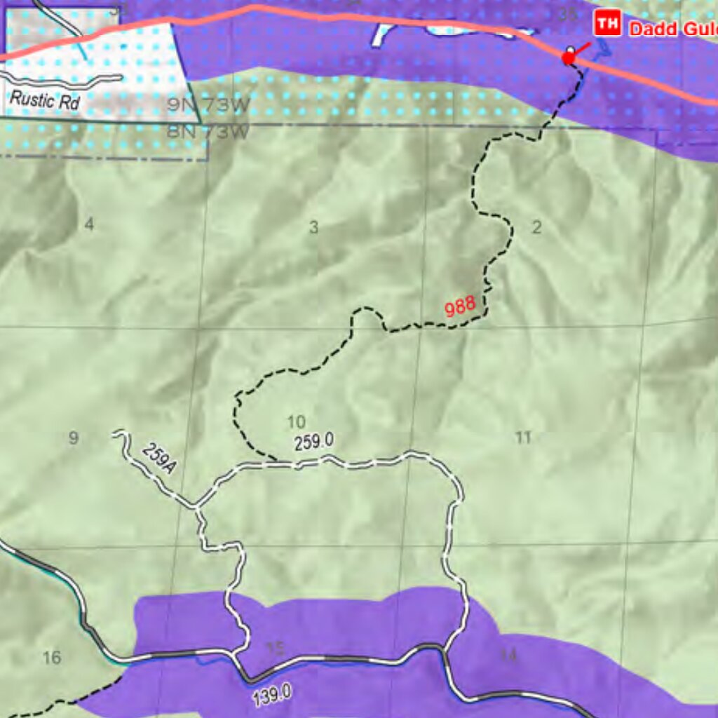 Arapaho and Roosevelt NFs – Recreational Sport Shooting Closures – Map ...