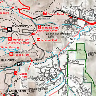 Arapaho and Roosevelt NFs – Recreational Sport Shooting Closures – Map 2 Preview 3