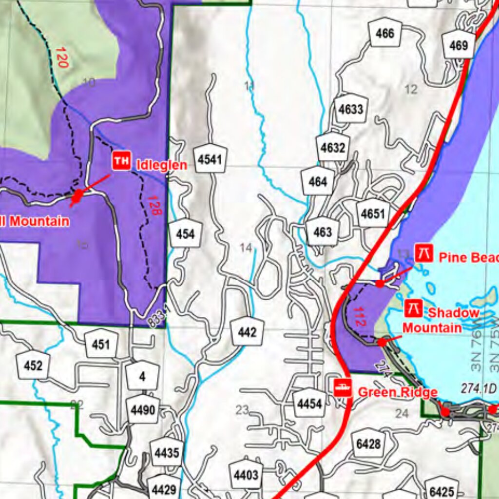 Arapaho and Roosevelt NFs – Recreational Sport Shooting Closures – Map ...