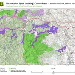 Arapaho and Roosevelt NFs – Recreational Sport Shooting Closures – Map 5 Preview 1