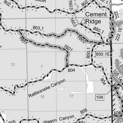 Black Hills NF - Bearlodge Ranger District - MVUM Preview 3