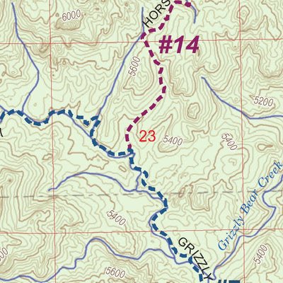 US Forest Service R2 Rocky Mountain Region Black Hills NF - Black Elk Wilderness & Norbeck Wildlife Preserve Trail System - Topo digital map