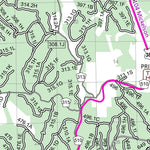 US Forest Service R2 Rocky Mountain Region Black Hills NF - South Central (South Dakota) - Recreation Map digital map