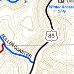 Eagle Cliff Georeferenced Topo Map Preview 3