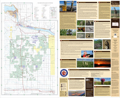 US Forest Service R2 Rocky Mountain Region Fort Pierre National Grassland Visitor Map digital map