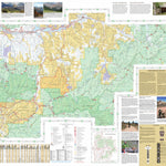 US Forest Service R2 Rocky Mountain Region Gunnison Basin Public Lands Visitor Map (South Half) digital map