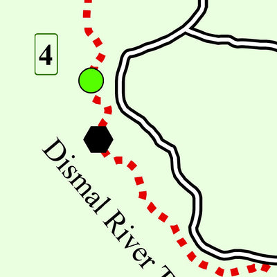 US Forest Service R2 Rocky Mountain Region Nebraska NF - Bessey Ranger District - OHV Trail Map digital map