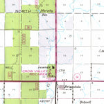 US Forest Service R2 Rocky Mountain Region Pawnee National Grassland Visitor Map digital map