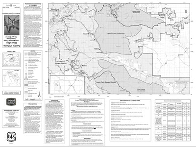 Pike NF - South Platte Ranger District (West Half) - MVUM Preview 1