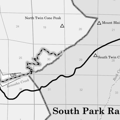 Pike NF - South Platte Ranger District (West Half) - MVUM Preview 2