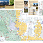 US Forest Service R2 Rocky Mountain Region Rio Grande National Forest Visitor Map - Conejos Peak Ranger District (West Half) digital map