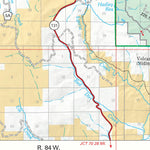 US Forest Service R2 Rocky Mountain Region Routt National Forest Visitor Map (South Half) digital map
