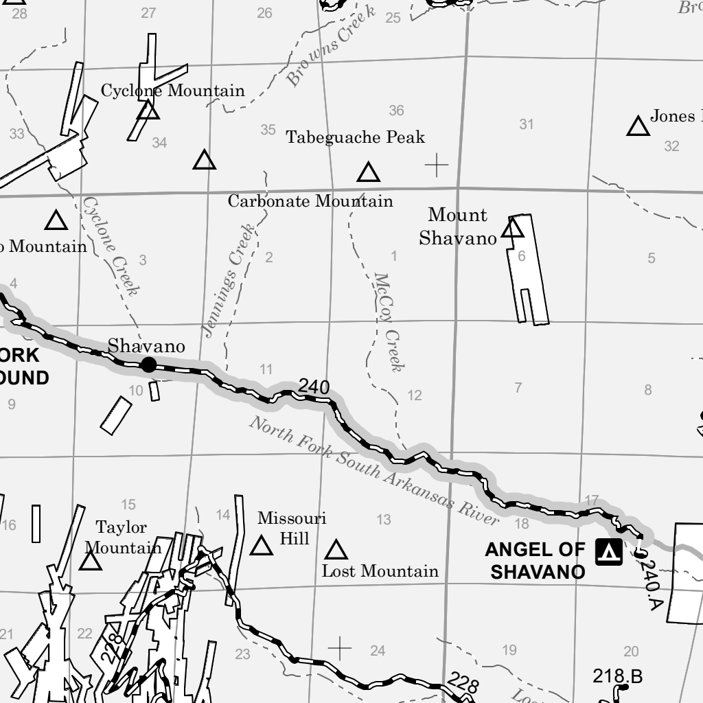 San Isabel NF - Salida Ranger District - MVUM Map by US Forest Service ...