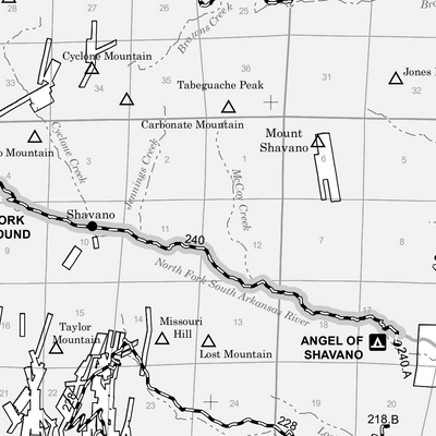 San Isabel NF - Salida Ranger District - MVUM Preview 2