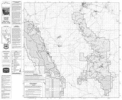 San Isabel NF - San Carlos Ranger District (North Half) - MVUM Preview 1