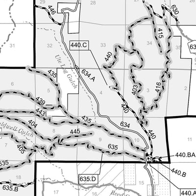 San Isabel NF - San Carlos Ranger District (North Half) - MVUM Preview 3