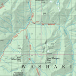 US Forest Service R2 Rocky Mountain Region Shoshone NF - North Half - Visitor Map - Map Bundle bundle