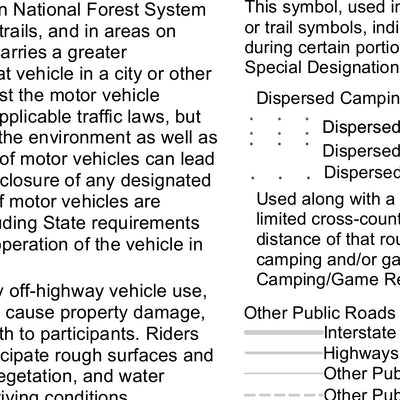 Shoshone NF (North Zone) - Greybull, Wapiti and Wind River Ranger Districts (South Half) - MVUM Preview 3