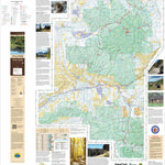 US Forest Service R2 Rocky Mountain Region White River National Forest Visitor Map (West Half) digital map