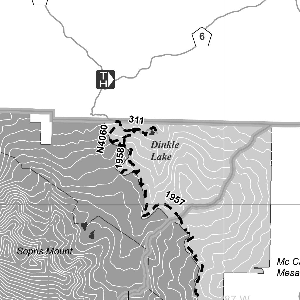 White River NF - Aspen & Sopris Ranger Districts - Winter MVUM Map by ...