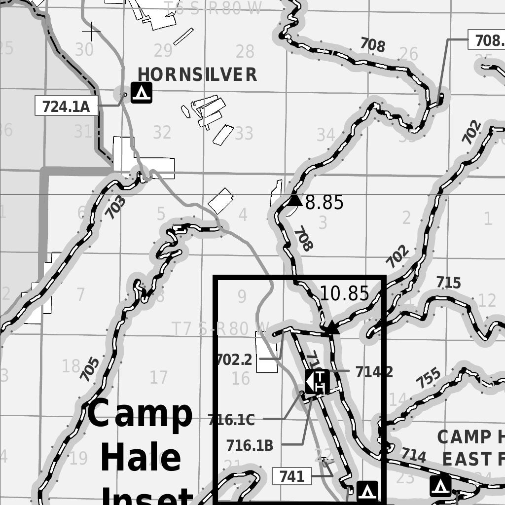 White River NF - Eagle & Holy Cross Ranger Districts (East Half ...