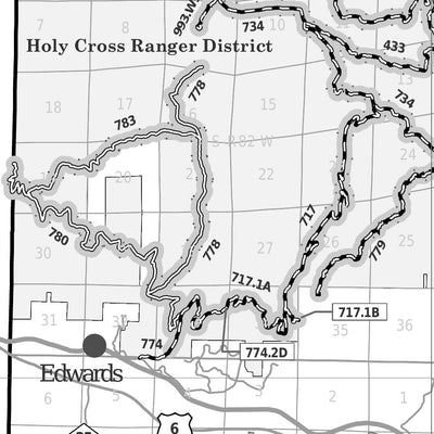 White River NF - Eagle & Holy Cross Ranger Districts (East Half) - Summer MVUM Preview 3