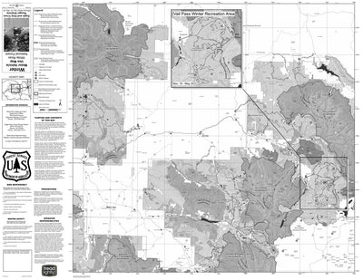 White River NF - Eagle & Holy Cross Ranger Districts - Winter MVUM Preview 1