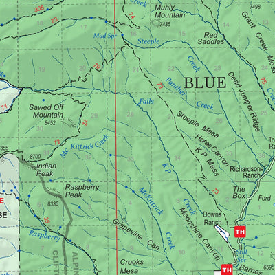Apache National Forest Visitor Map Preview 2