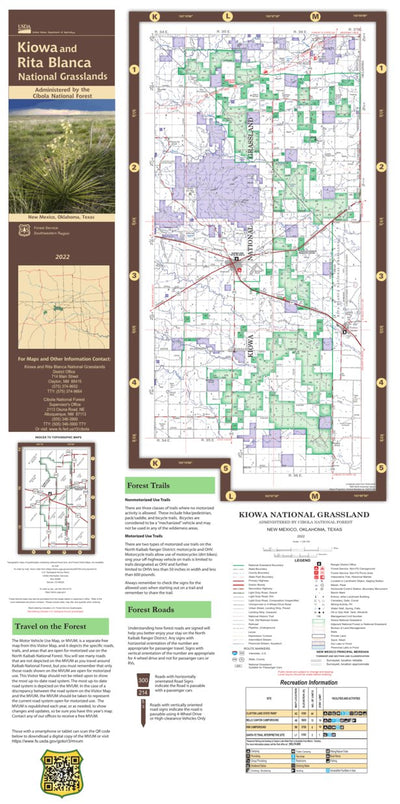 US Forest Service R3 Cibola National Forest, Kiowa National Grassland (East) digital map