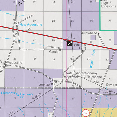 US Forest Service R3 Cibola National Forest, Magdalena Ranger District (North Half) digital map