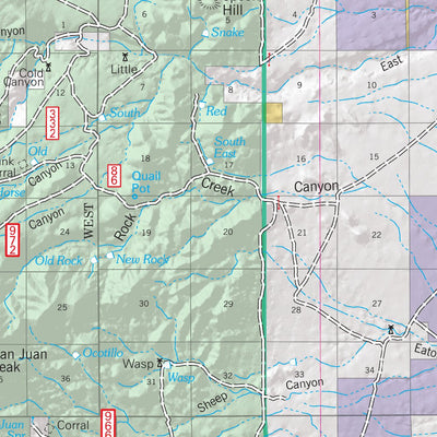US Forest Service R3 Cibola National Forest, Magdalena Ranger District (South Half) digital map
