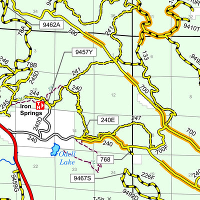 Coconino National Forest Travel Map, 2025 Preview 2