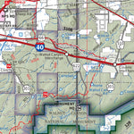 Coconino National Forest Visitor Map Preview 2