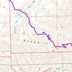 US Forest Service R3 Gila Wilderness Centennial Loop Trail Map -24K digital map