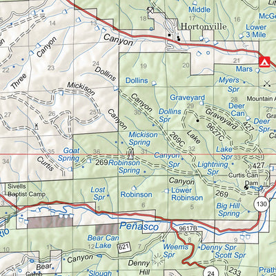 US Forest Service R3 Lincoln National Forest Visitor Map, Sacramento Ranger District digital map