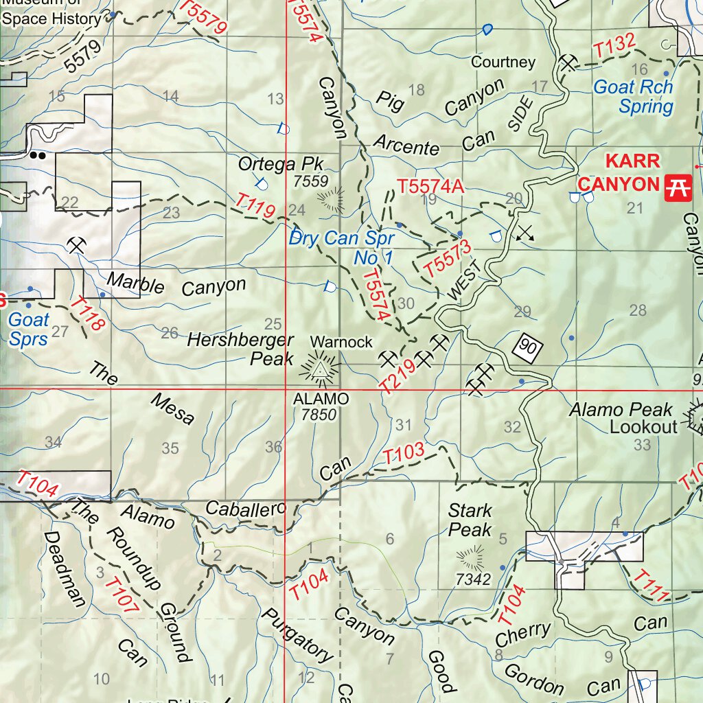 Lincoln National Forest Visitor Map, Sacramento Ranger District by US ...