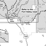 Motor Vehicle Use Map, Coconino National Forest (North) Preview 2