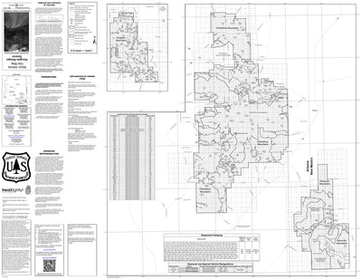 Motor Vehicle Use Map, Douglas Ranger District, Coronado National Forest Preview 1