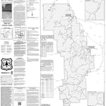 Motor Vehicle Use Map, Gila - Big Burro Mountains Silver City Ranger District Preview 1