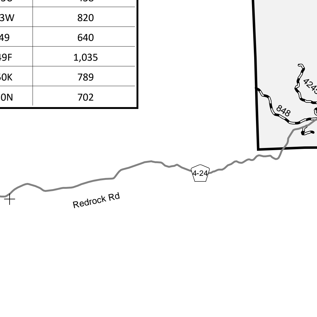 Motor Vehicle Use Map, Gila - Big Burro Mountains Silver City Ranger ...