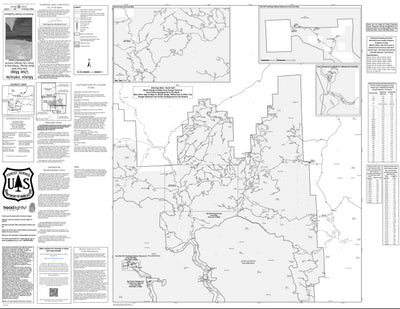 Motor Vehicle Use Map, Gila East Side - Black Range & Wilderness Ranger Districts (Front Side) Preview 1