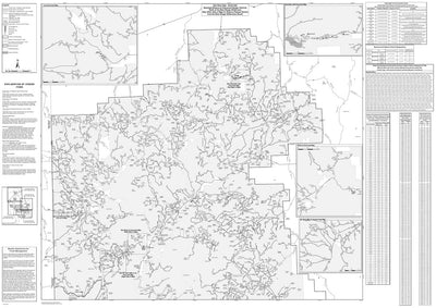 Motor Vehicle Use Map, Gila West Side - Quemado & Reserve Ranger Districts (Back Side) Preview 1
