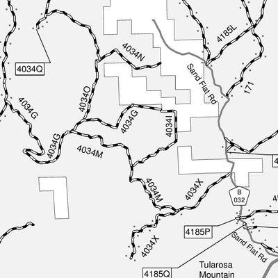 Motor Vehicle Use Map, Gila West Side - Quemado & Reserve Ranger Districts (Back Side) Preview 2