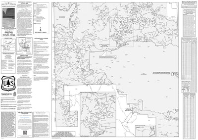 Motor Vehicle Use Map, Gila West Side - Quemado & Reserve Ranger Districts (Front Side) Preview 1