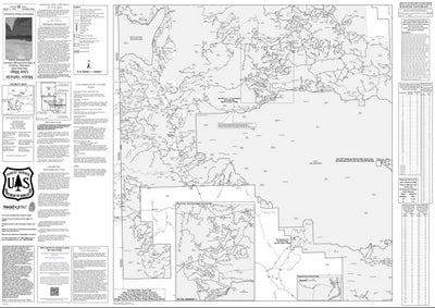 Motor Vehicle Use Map, Gila West Side - Quemado & Reserve Ranger Districts (Front Side) Preview 1