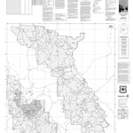 Motor Vehicle Use Map, Prescott National Forest (East Side) Preview 1